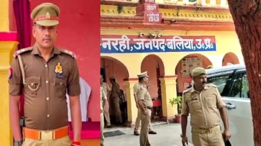 बलिया वसूली कांड में फरार थानेदार गोरखपुर से अरेस्ट, अब तक 18 पुलिसवालों की गिरफ्तारी