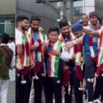 Indian Men’s Hockey Team Receives Heroic Welcome After Winning Medal At Paris Olympics 2024