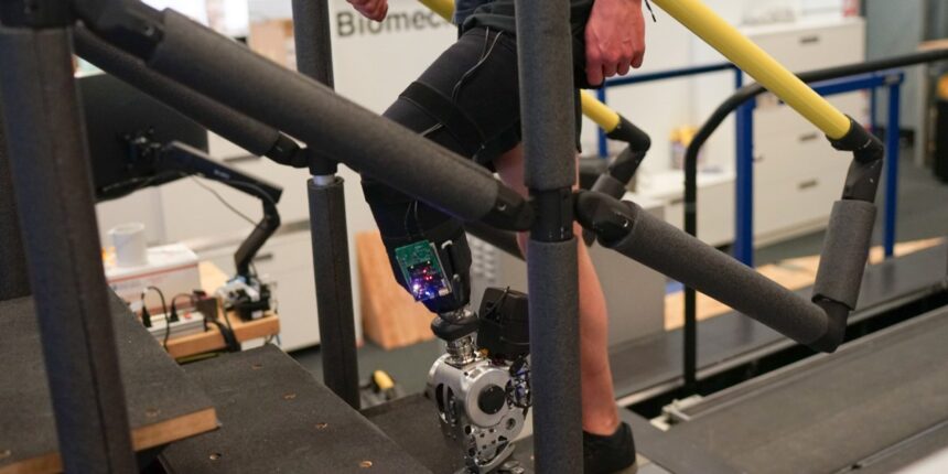 A prosthetic leg that feels like a real body part