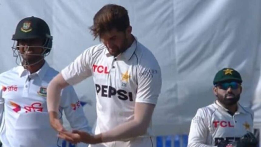 Shaheen Shah Afridi’s Unique Wicket Celebration For Newborn Son Goes Viral During Test Against Bangladesh